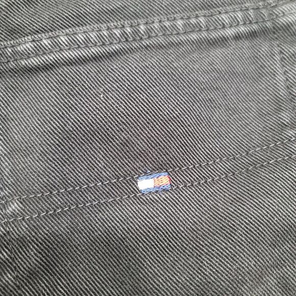 Tommy Hilfiger‎ Jeans Womens 14 Black Boyfriend Vintage Baggy 90s Y2k Streetwear - Picture 5 of 13